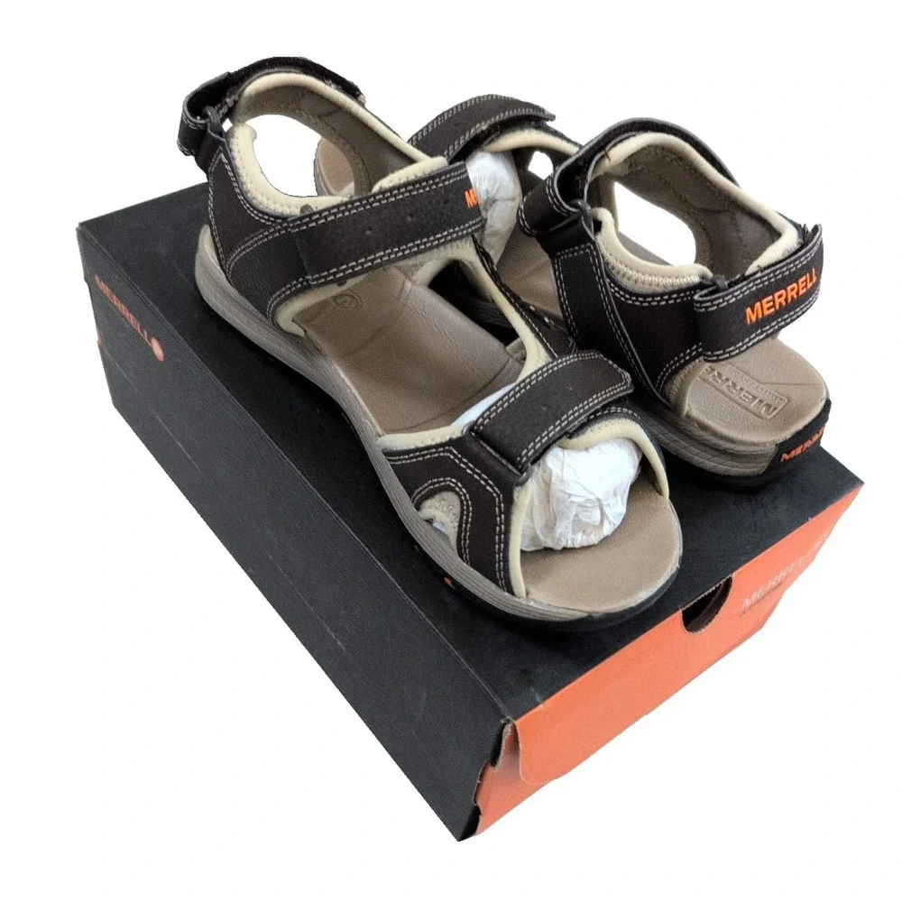 Merrell Panther Kids MC55667 Sandals Boy's Brown - Size 7 - New